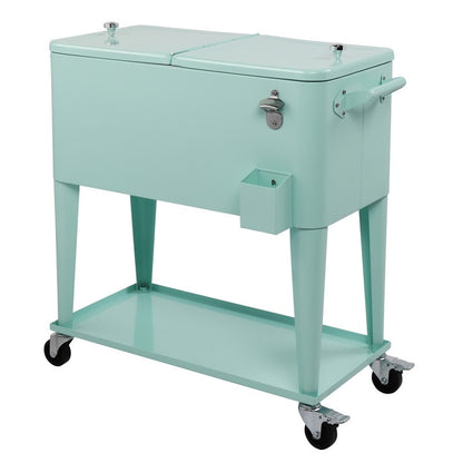 Refroidisseur à vaporisateur en fer 80QT avec étagère