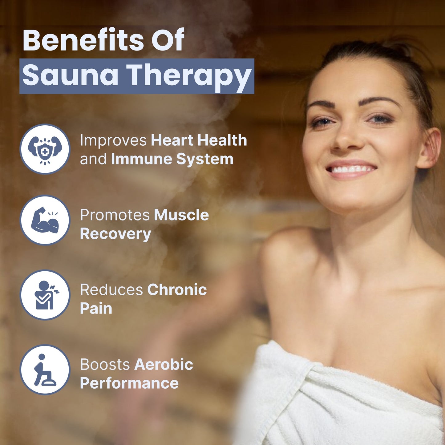 Sauna d'intérieur sec et humide en bois ALEKO pour 5 à 6 personnes avec chauffage électrique - 75 x 75 x 83 pouces