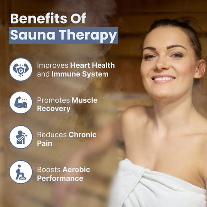Sauna tonneau en pin blanc de Finlande ALEKO pour 6 à 8 personnes avec chauffage électrique UL - 88 L x 73 l x 79 H pouces