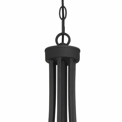 Lustre Empire à 12 lumières de style ferme moderne Fidenza avec roue de chariot et UL - D40'' * H135''