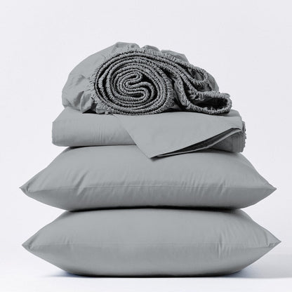 Parure de draps Aireolux en coton égyptien de luxe ultra-doux et soyeux 1000 fils