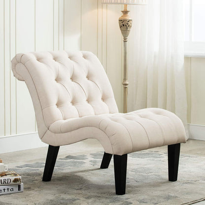 Chaise longue rembourrée pour chambre à coucher, salon