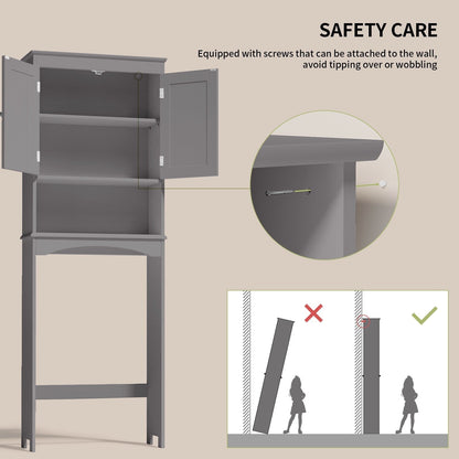 Meuble de rangement pour salle de bain, meuble de rangement pour toilettes, étagère de salle de bain au-dessus des toilettes, toilettes gain de place
