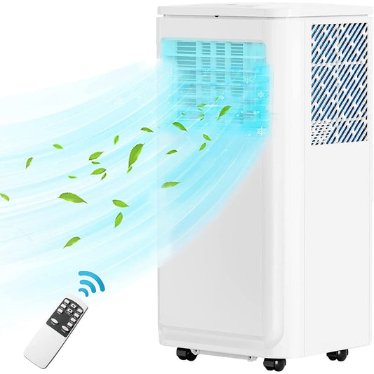 Climatiseurs portables Bossin 8 000 BTU (Ashrae), 5 000 BTU (SACC) 3 en 1 avec télécommande, refroidisseur d'air portable pour pièce silencieuse - 880 V