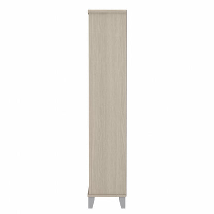 Bibliothèque haute à 5 étagères Bush Furniture Somerset avec tablettes réglables