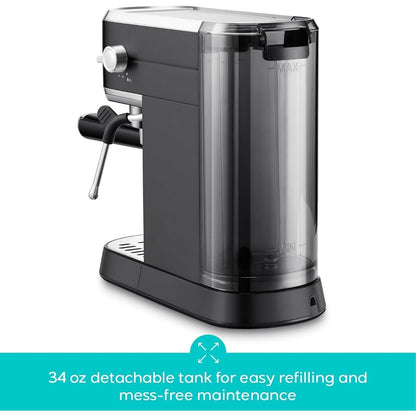 Machine à expresso CASABREWS CM5418 20 bars avec buse vapeur pour mousse de lait