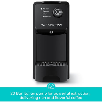 CASABREWS CM7036E Machine à expresso 20 bars pour dosettes Nespresso originales