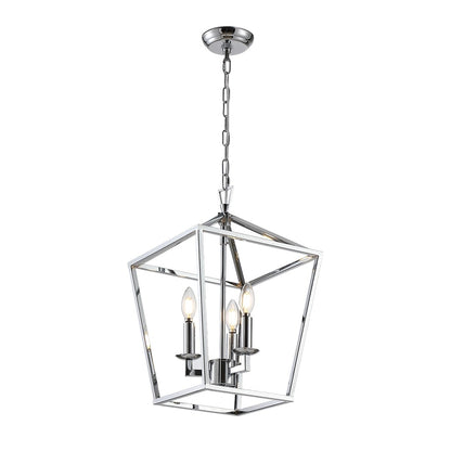 Lustre suspendu style lanterne à bougie pour escalier ou îlot de cuisine - N/A