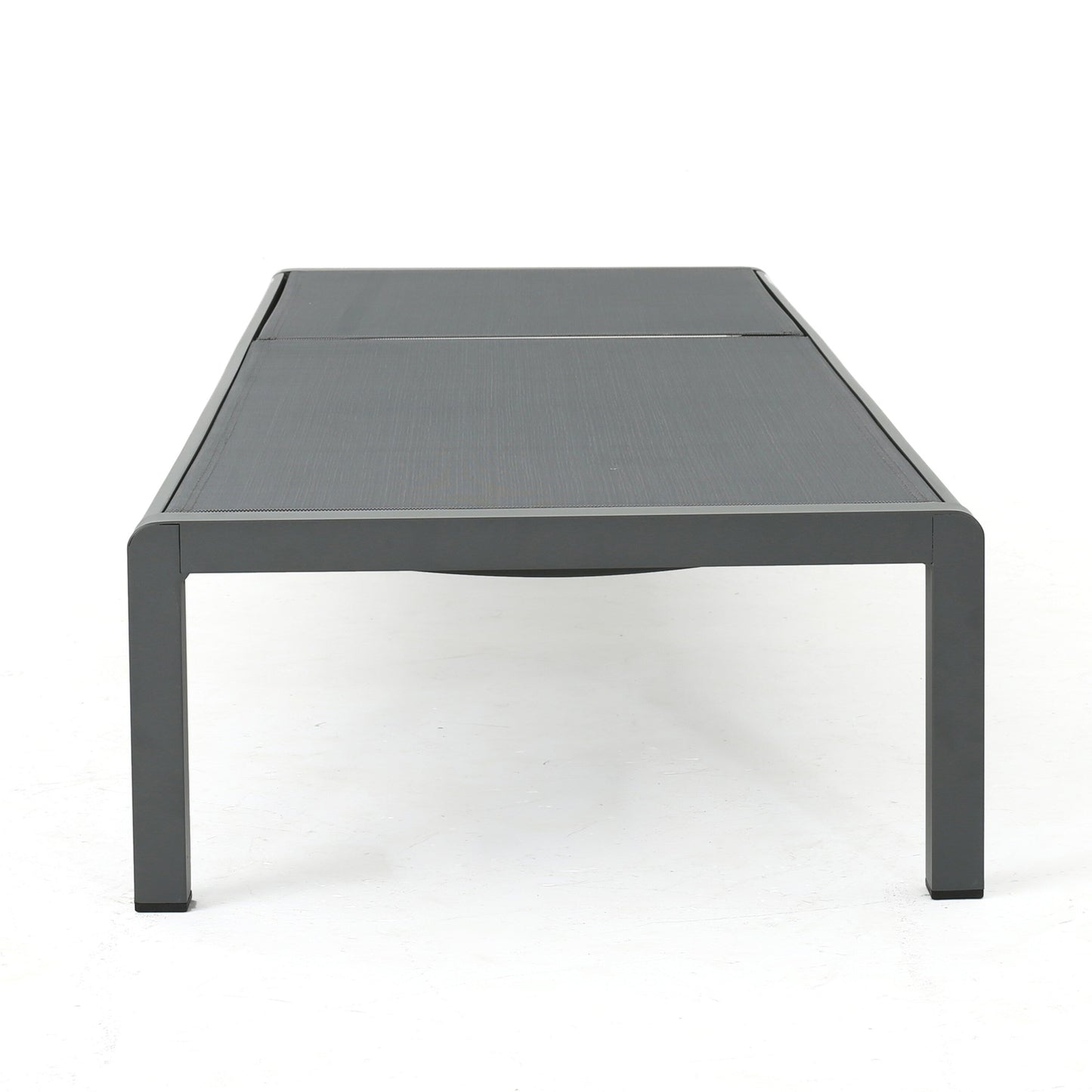 Chaise longue d'extérieur en aluminium Cape Coral (lot de 2) par Christopher Knight Home - 77,56 po x 25,20 po x 11,80 po