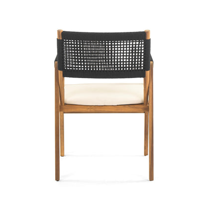 Ensemble de salle à manger d'extérieur Captef 5 pièces en bois d'acacia par Christopher Knight Home