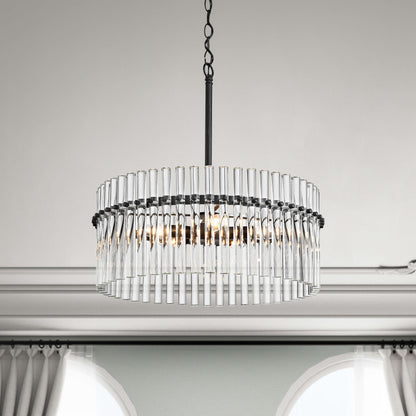 Lustre en cristal Casandra à 5 lumières