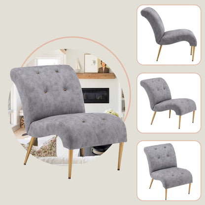 Chaise longue rembourrée pour chambre à coucher, salon