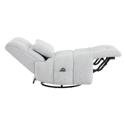 Fauteuil inclinable électrique Cole pivotant avec support lombaire