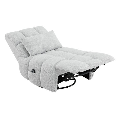 Fauteuil inclinable électrique Cole pivotant avec support lombaire