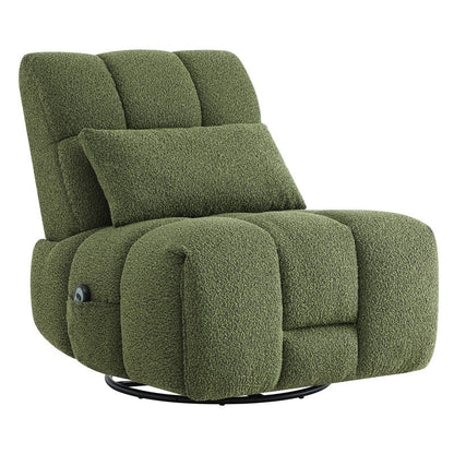 Fauteuil inclinable électrique Cole pivotant avec support lombaire