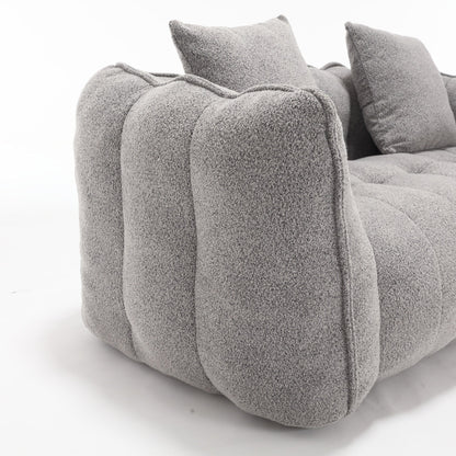 Canapé inclinable carré confortable