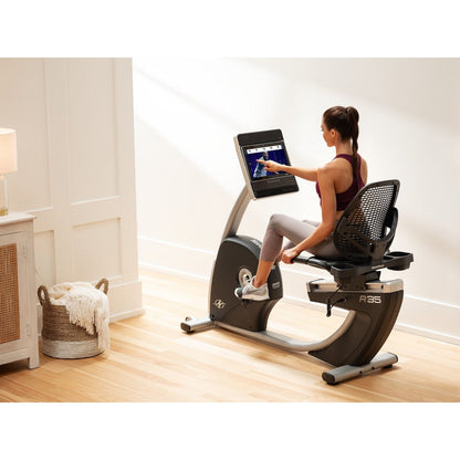NordicTrack Commercial Series R35 ; vélo d'exercice allongé compatible iFIT avec écran tactile 14 pouces