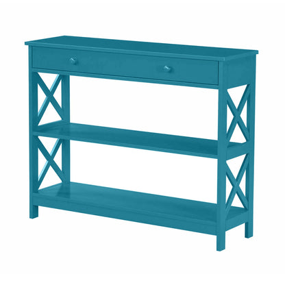 Console Oxford à 1 tiroir avec étagères Convenience Concepts