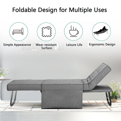 Canapé-lit convertible, canapé-lit, fauteuil inclinable, ottoman, pliable, pour salon