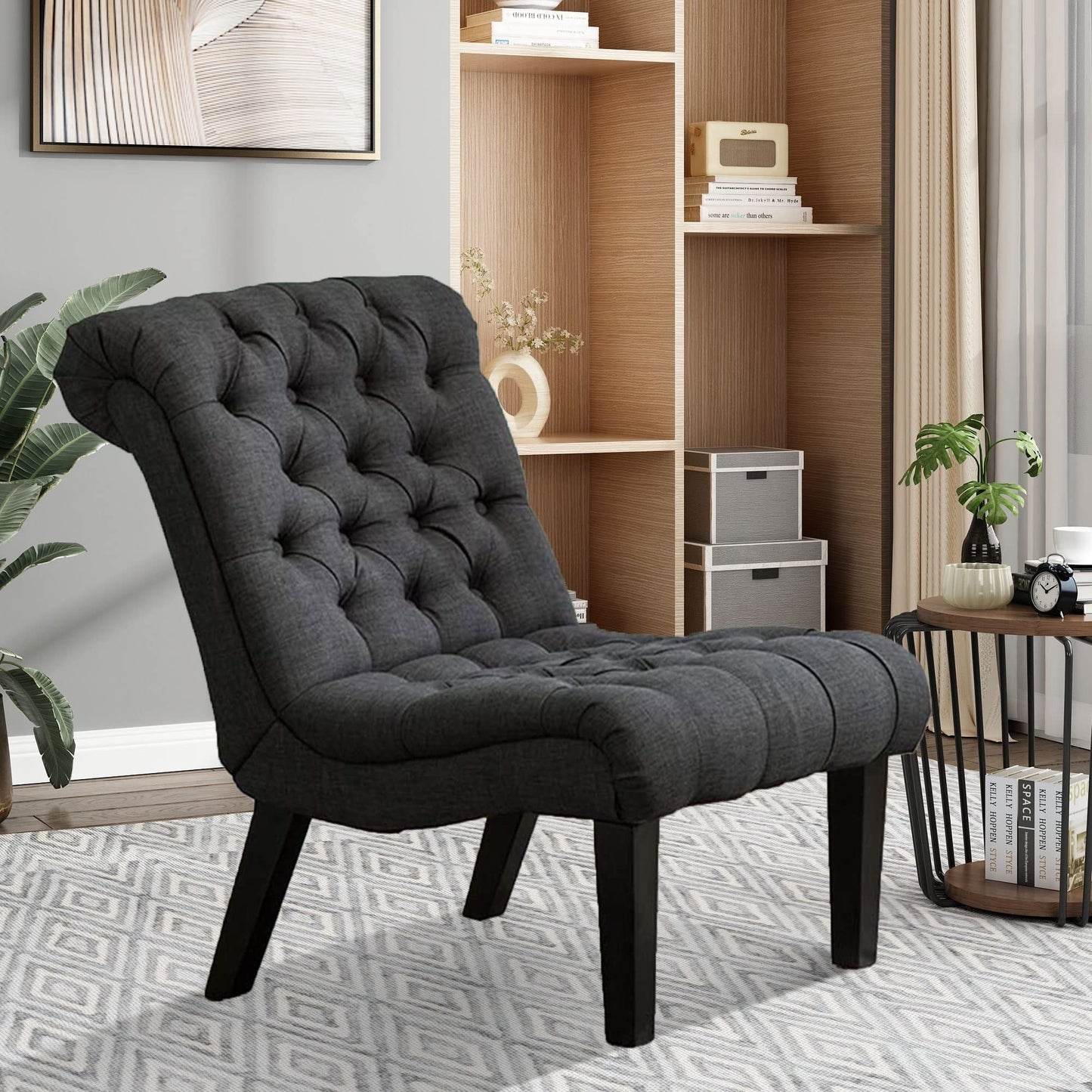Chaise longue rembourrée pour chambre à coucher, salon