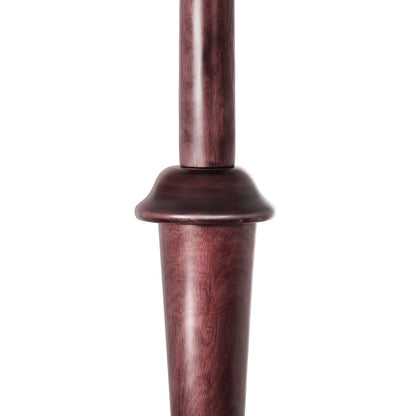 Porte-manteau autoportant en bois d'hévéa avec 8 crochets - 24,5 L x 70,87 H
