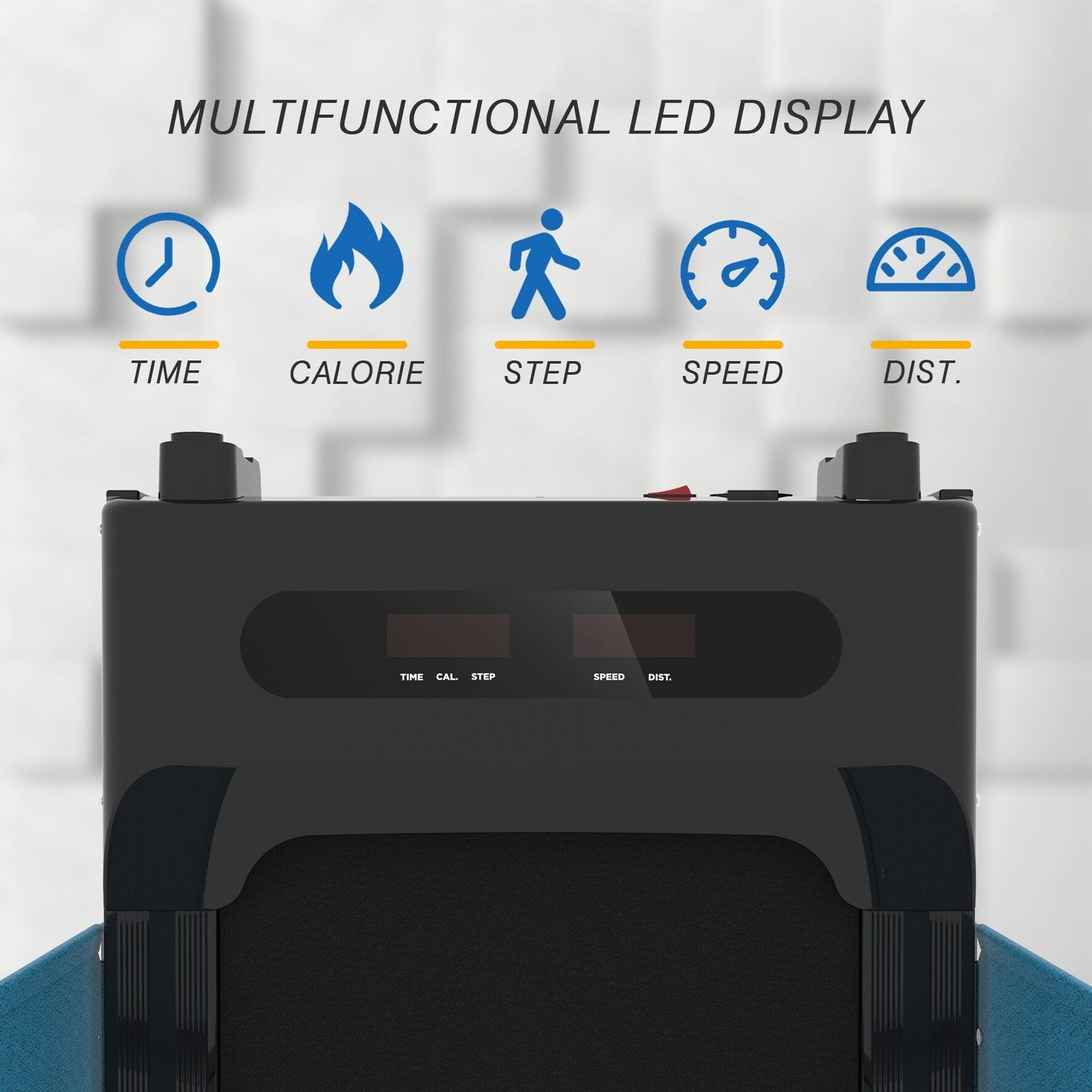 Tapis roulant pour chien avec affichage LED