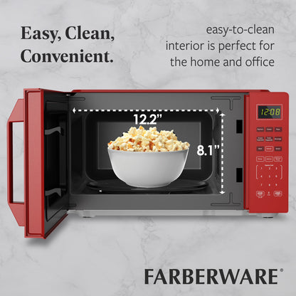 Four à micro-ondes compact de comptoir Farberware de 700 watts