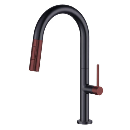 Robinet de cuisine à poignée unique et tirette Fine Fixtures
