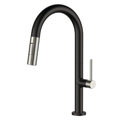 Robinet de cuisine à poignée unique et tirette Fine Fixtures