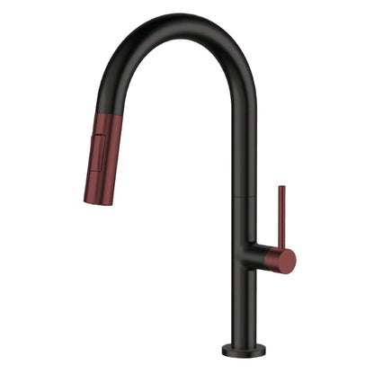 Robinet de cuisine à poignée unique et tirette Fine Fixtures