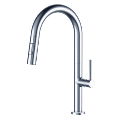 Robinet de cuisine à poignée unique et tirette Fine Fixtures