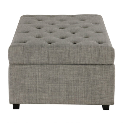 Canapé-lit pliant, ottoman de 49,6 pouces avec un canapé-lit pliant, canapé-lit ottoman convertible avec matelas à mémoire de forme et design capitonné
