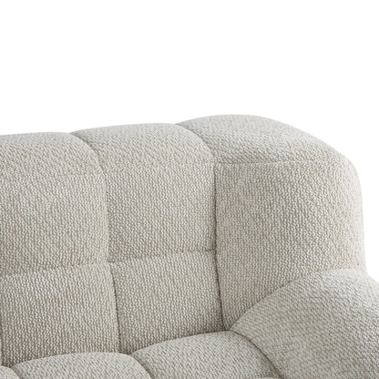 Canapé modulaire à compression complète de style simplifié