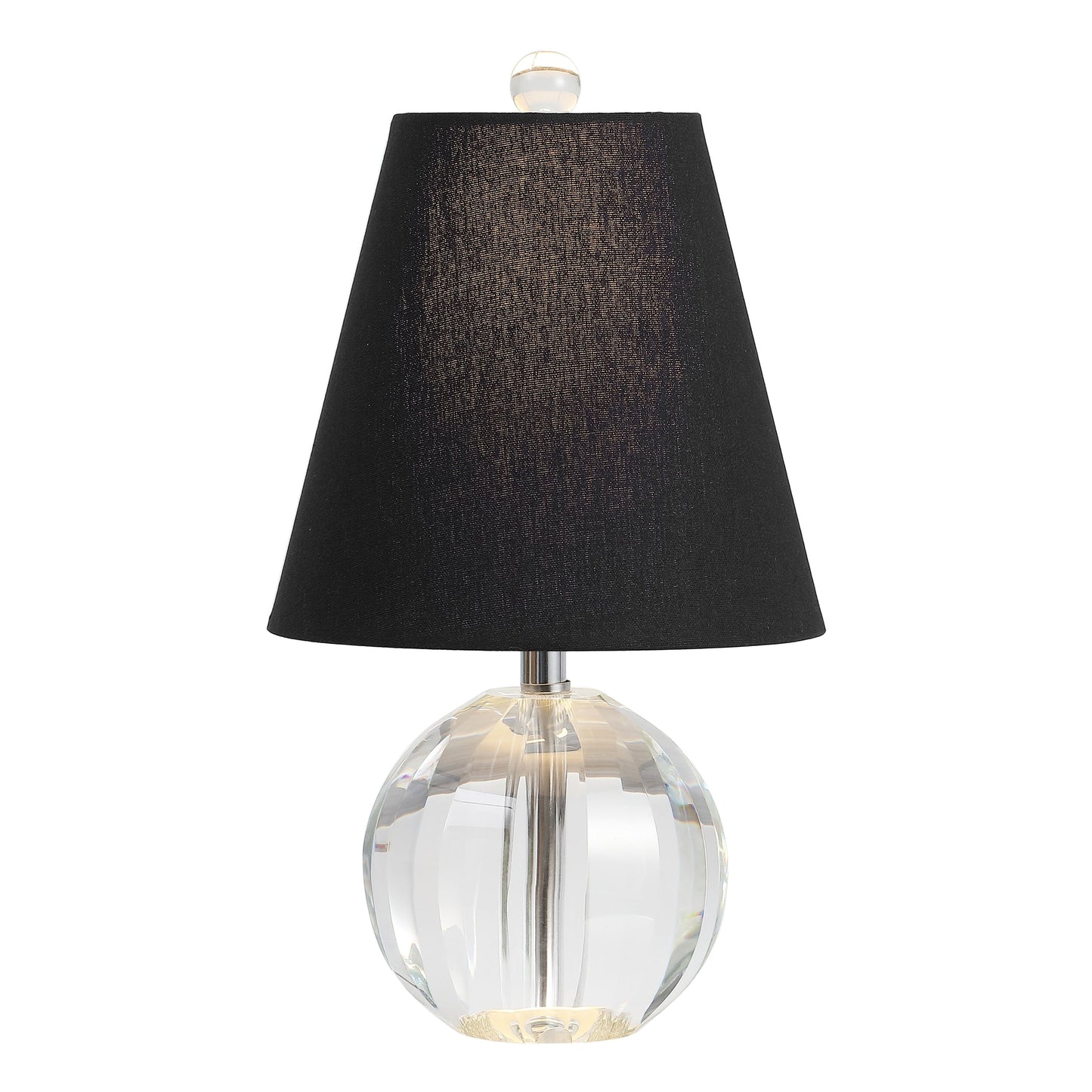 Lampe de table Goddard 16 boules de cristal/métal à LED, par JONATHAN Y