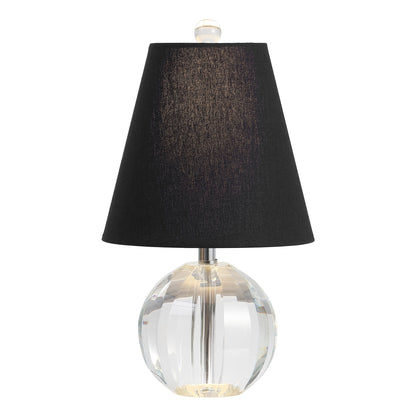 Lampe de table Goddard 16 boules de cristal/métal à LED, par JONATHAN Y
