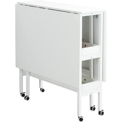 Table de bricolage réglable en hauteur avec étagères de rangement, table de découpe pliante mobile pour la maison, le bureau, la salle de couture, la salle d'artisanat