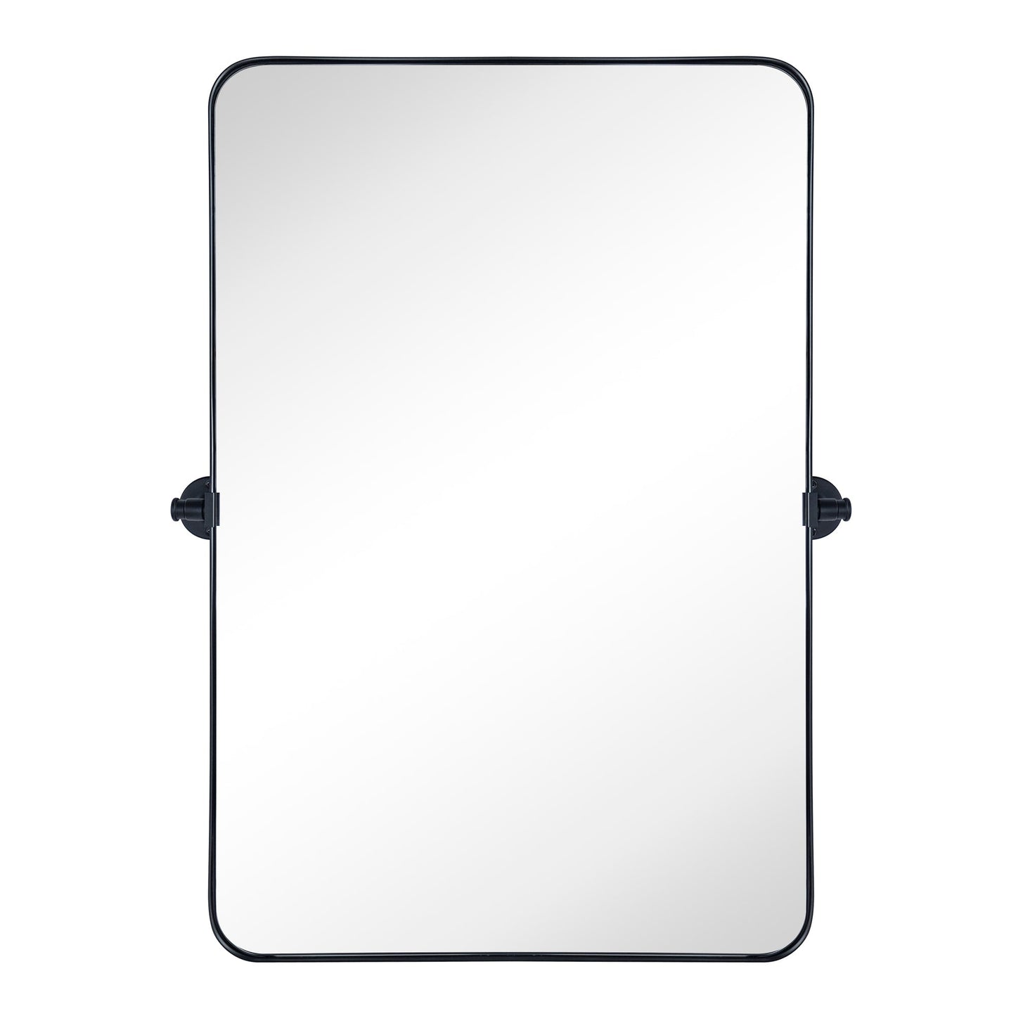Miroir mural rectangulaire pivotant et inclinable en métal TEHOME Jonathan