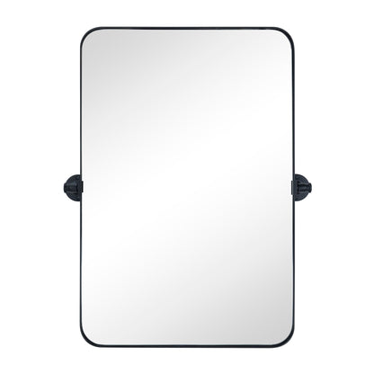 Miroir mural rectangulaire pivotant et inclinable en métal TEHOME Jonathan