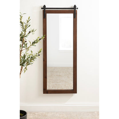 Miroir mural rectangulaire rustique Kate et Laurel Cates