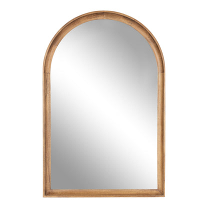 Miroir mural en bois Arch de Kate et Laurel Hatherleigh