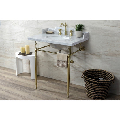 Robinet de salle de bain à large entraxe Heritage de 8 po