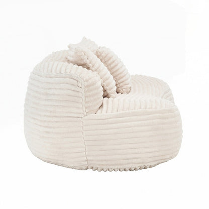 Canapé confortable et durable, fauteuil poire à dossier haut pour adultes et enfants - 2 places