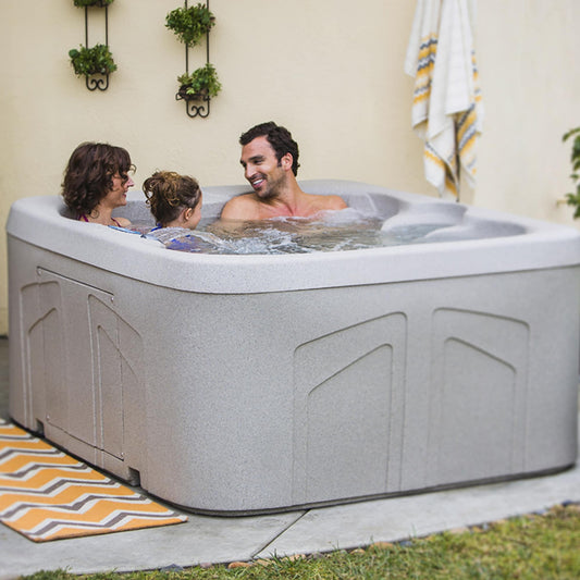 Spa Lifesmart LS100DX 4 personnes 20 jets 110 V Plug and Play avec cascade