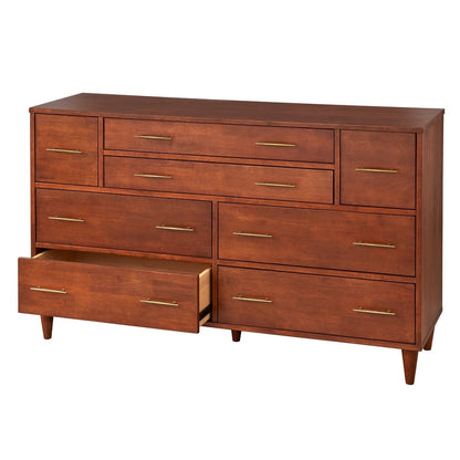 Commode Ana à 8 tiroirs de style milieu de siècle de Lifestorey