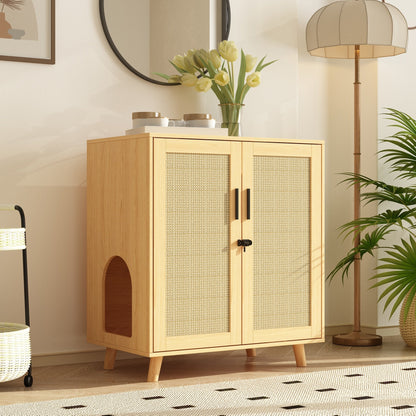 Enceinte de bac à litière pour chat Meubles Table d'appoint Canapé Table