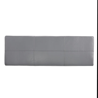 Banc de rangement en similicuir Lucinda par Christopher Knight Home - 51,25 L x 17,50 l x 16,25 H