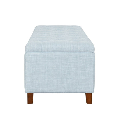 Banc de rangement rembourré à plateau capitonné Sasha de Madison Park