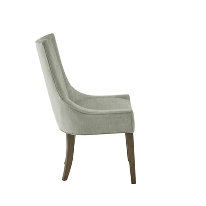 Chaises de salle à manger rembourrées Madison Park Signature Ultra avec pieds en bois (lot de 2) - N/A