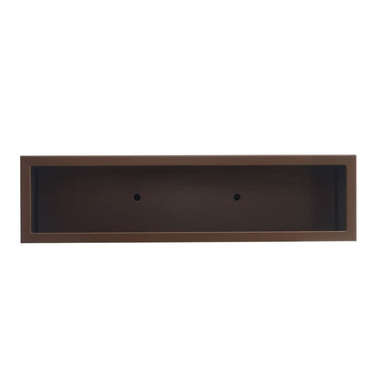 Jardinière métallique robuste pour plantes d'extérieur, 96 x 25 x 76 cm (L x l x H) - 96 x 76 x 25 cm (l x l x H)