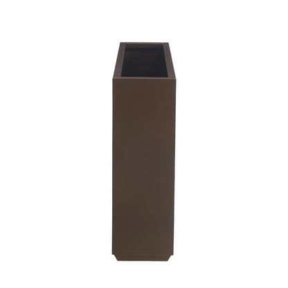 Jardinière métallique robuste pour plantes d'extérieur, 96 x 25 x 76 cm (L x l x H) - 96 x 76 x 25 cm (l x l x H)